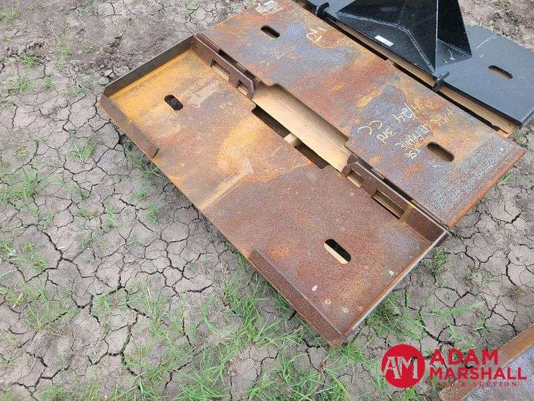 Blank Mount For Skid Steer
