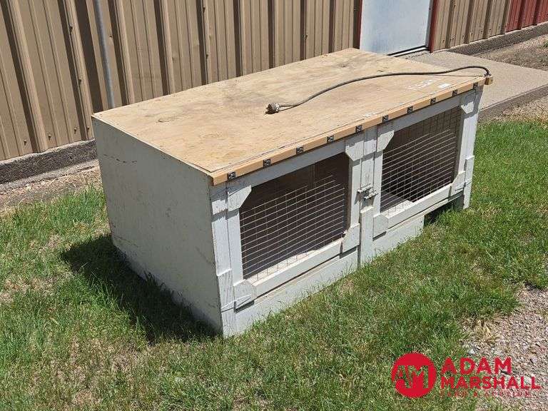 1989  Shop Built  Wooden  Animal Cage