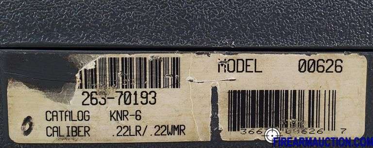 Ruger New Model Single-Six Revolver - 22 LR - SN:  263-70193