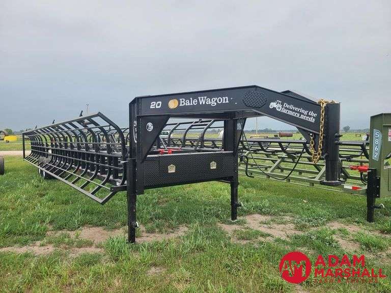 2024  Unused Industrias America  Bale Hauler Hay Trailer - 20x4