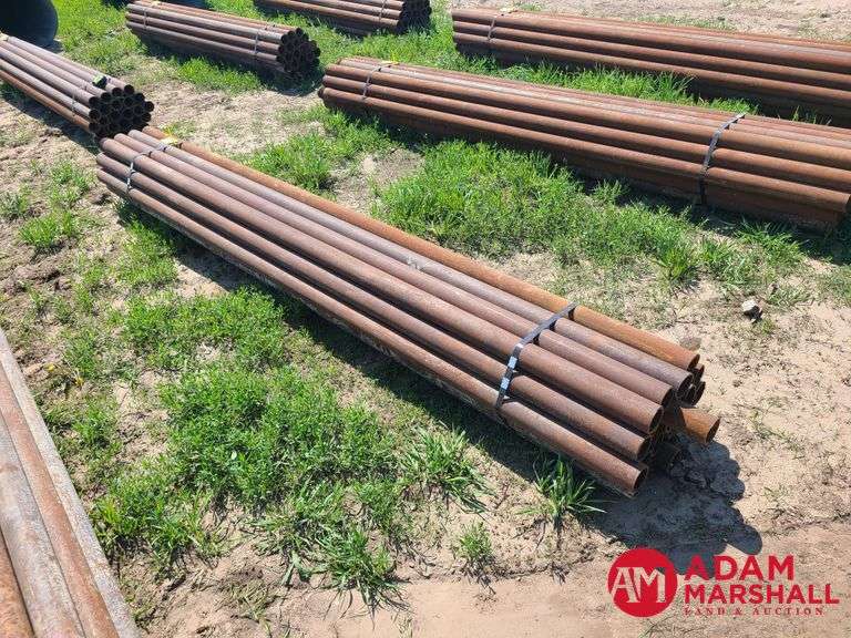 (24)   Steel Pipe   - 10FT L x 2⅞IN
