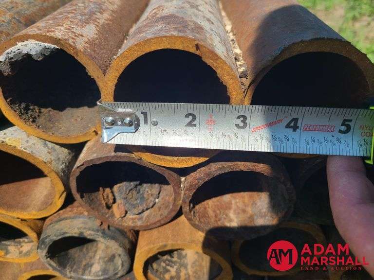(24)   Steel Pipe   - 10FT L x 2⅞IN