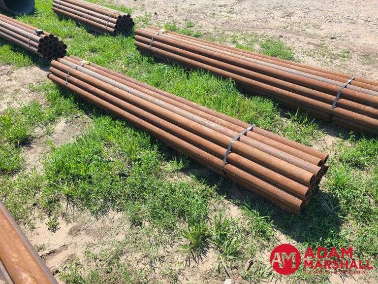 (24)   Steel Pipe   - 10FT L x 2⅞IN