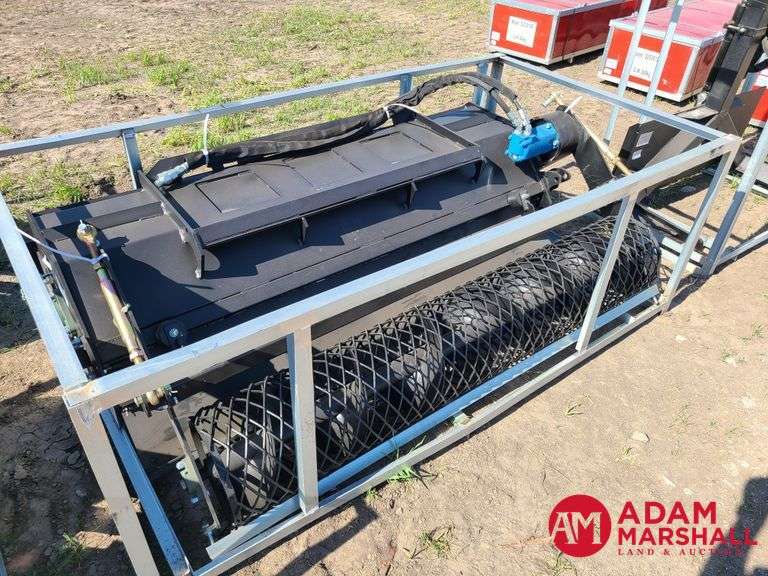 Unused 2024 Greatbear Rotary Tiller for Skid Steer - 72"