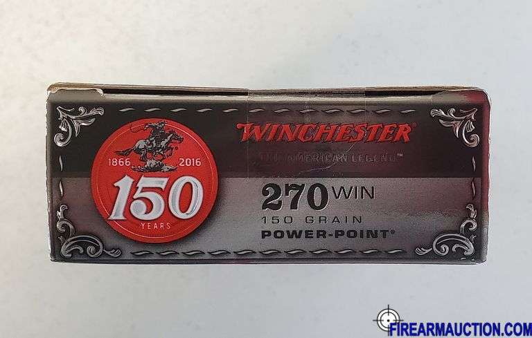 Winchester Power-Point "150 Yrs" 270 Win - 150 Gr (1 X 20)
