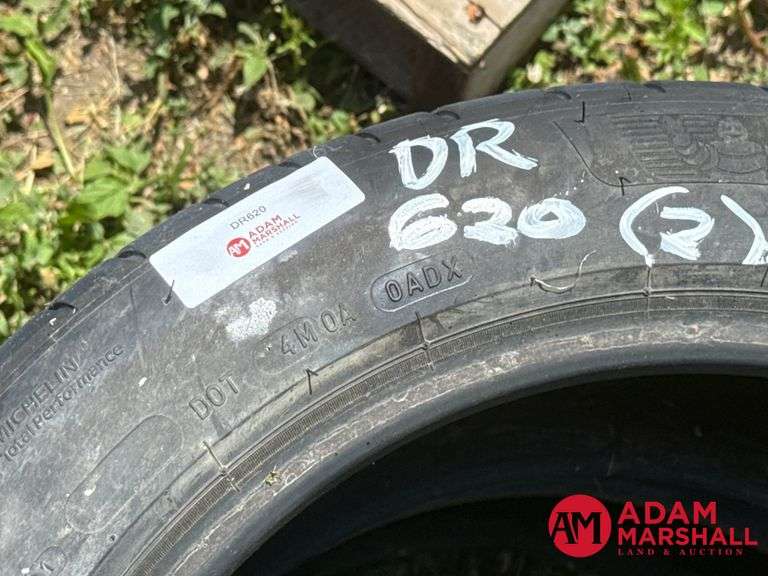 (2) USED Michelin Tires - 225/50ZR17