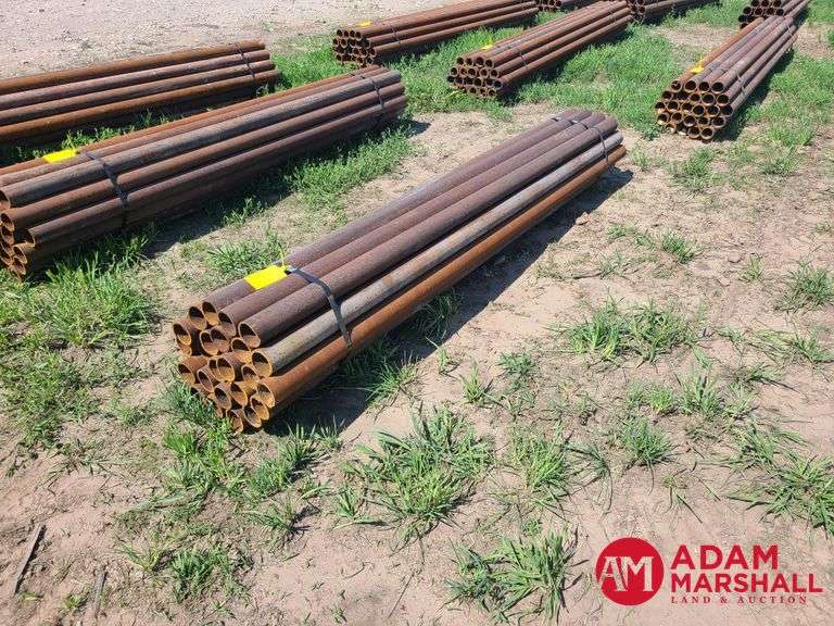 (24)   Steel Pipe   - 8FT L x 2⅞IN