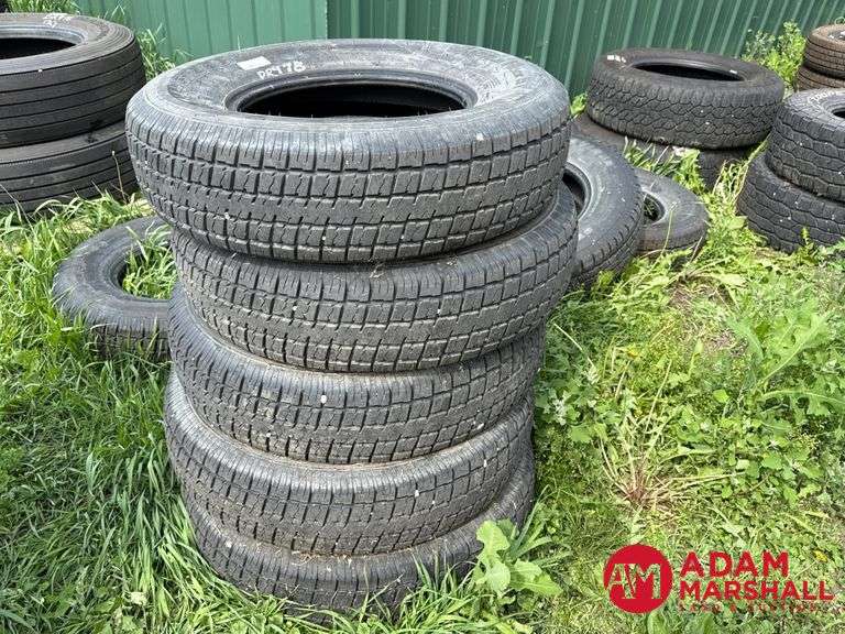 (4) NEW Castle Rock, ST226, Load Range E Tires - 235/80R16