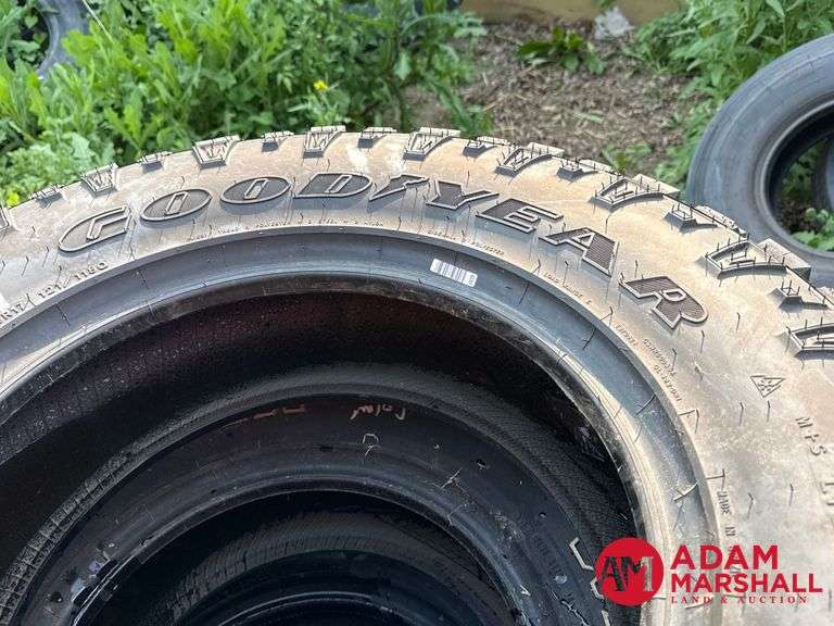 (4) Goodyear, Wangler Duratrac Tires - LT265/70R17