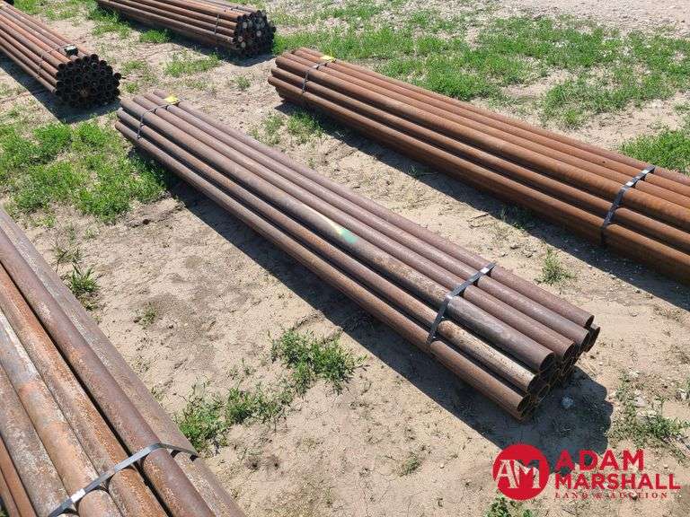 (24)   Steel Pipe   - 10FT L x 2⅞IN