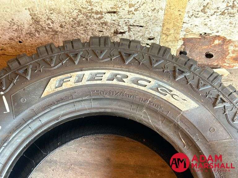 (1) NEW Fierce, Attitude LRD Tire - LT285/70R17