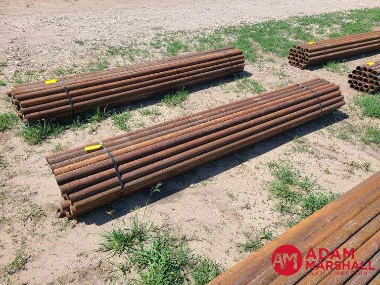(44)   Steel Pipe   - 10FT L x 2⅜IN