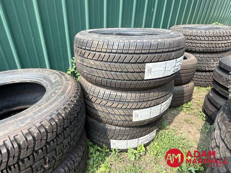 (4) NEW Bridgestone, Turnza Tires - 245/50R17