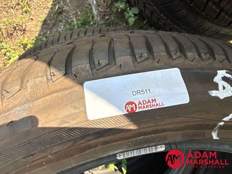 (2) NEW Firestone, Champion Tires - 225/50R18