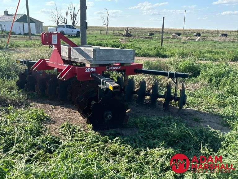 Bush Hog  2D96  Disk - 8FT