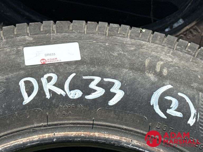 (2) USED Michelin, Primacy Tire - 275/65R18