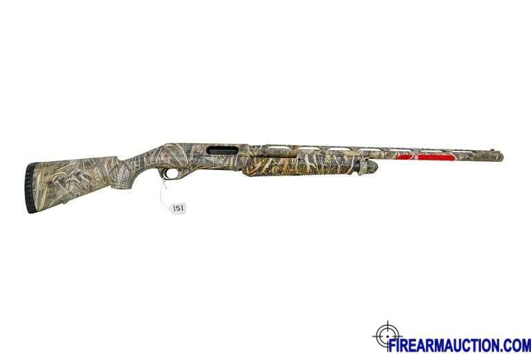 Benelli Nova Max 5 Pump Action Shotgun - 12 GA, 2-3/4",3",3-1/2" - SN:  Z829166U16