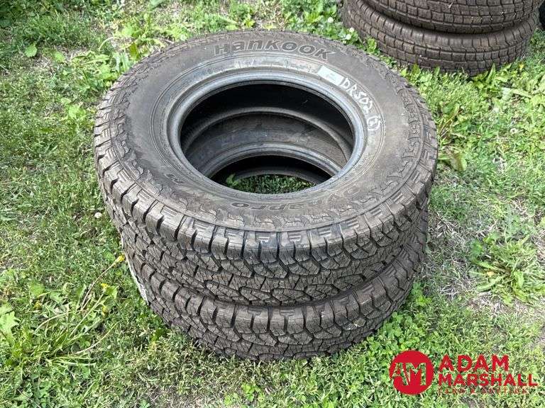 (2) NEW Hankook, Dynapro Tires - 245/75R16