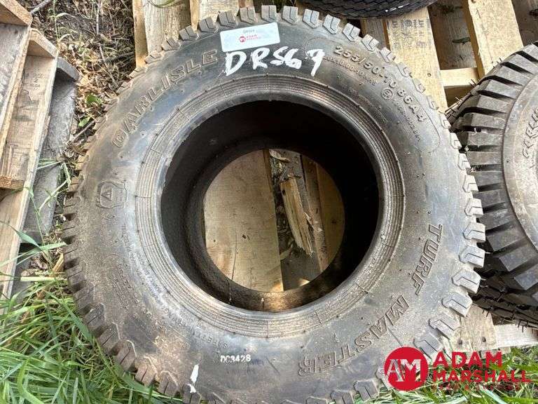 (1) Carlisle, Turf Master Tire - 255/50-10