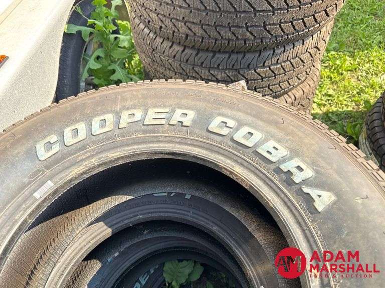 (4) NEW Cooper, Cobra Tires - 235/70R15