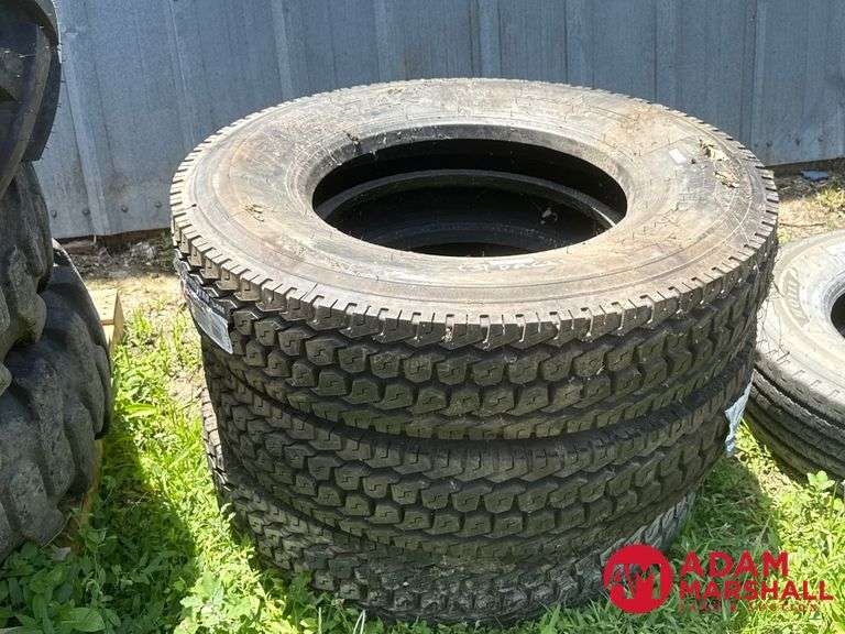 (3) NEW Travelstar Tires - TD660, 11R24.5