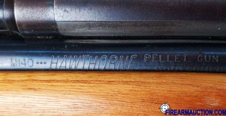 Air Rifle - Hawthorne/Montgomery Ward Co Model M140 Pellet Rifle - 22 Cal - SN: N/A