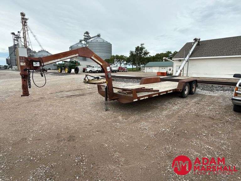 2001  Ram   Lowrider  Gooseneck Flatbed Trailer - 25FT