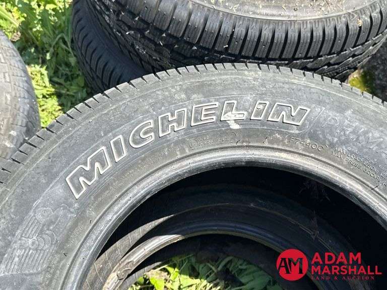 (2) USED Michelin, Primacy Tire - 275/65R18
