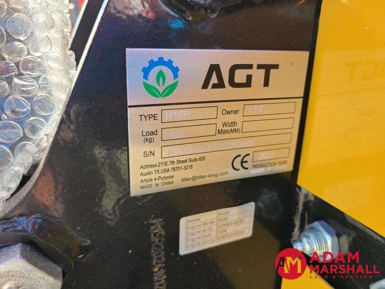 Unused 2024 AGROTK H15R Mini Excavator - Gasoline