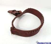 Safariland Leather Revolver Holster (43  22 Cal SA) & Seigle's Gun Belt (361 32 22)