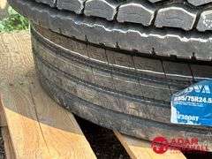 (4) Semi Tires – 3 New, 1 Recap - R24.5