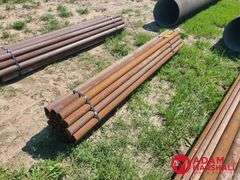 (24)   Steel Pipe   - 8FT L x 2⅞IN