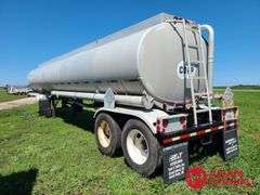 1980  Fruehauf  Aluminum Fuel  Semi Trailer - 9,200 Gallon