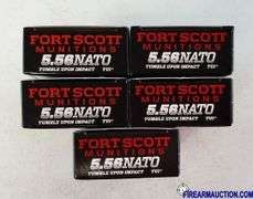 Fort Scot Munitions 5.56 NATO - 70 Gr TUI Solid Copper Spun (5 X 20)