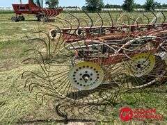 H&S  12 Wheel  Bi-Fold Rake