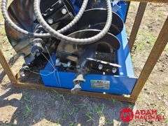 Unused 2024 AGT SSECAG-Y Heavy Duty Auger For Skid Steer