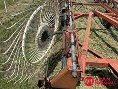 H&S  12 Wheel  Bi-Fold Rake