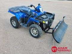 2008  Polaris  Sportsman 800   ATV w/ Snowplow
