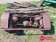 Wood Fence Post Trailer - 10FT x 6FT