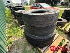 3 Used Semi Tires - R22.5