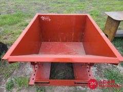 Unused Kit Container Self Dumping Dumpster w/ Fork Pockets