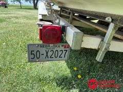 1976  Mark Twain Marin  V-Hull Boat w/Trailer - 16FT