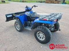 2008  Polaris  Sportsman 800   ATV w/ Snowplow