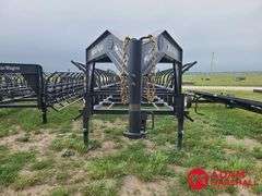 2025  Unused Industrias America  18x4  Bale Hauler Hay Trailer