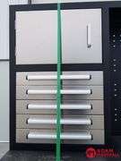 Unused Steelman Tool Box - Stainless Steel, 30 Drawer & 2 Door - 114"W x 25"D x  77"H