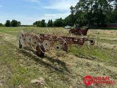 H&S  12 Wheel  Bi-Fold Rake
