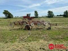 H&S  12 Wheel  Bi-Fold Rake