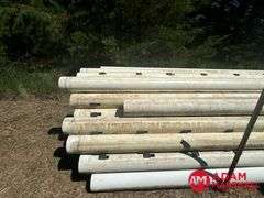 (48) 8IN Plastic Irrigation Pipe