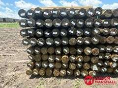 (320) Southern Yellow Pine Copper Treated Posts (sold 320 x bid)