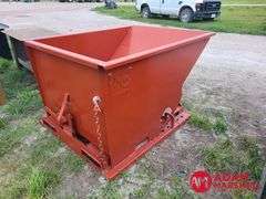 Unused Kit Container Self Dumping Dumpster w/ Fork Pockets